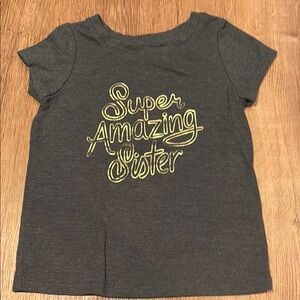 Cat & Jack Super Amazing Sister Kids T-Shirt